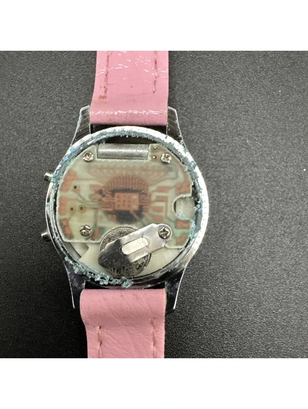 Vintage 1980s Cabbage Patch Kids Watch with Pink Band - Untested  see pictures
